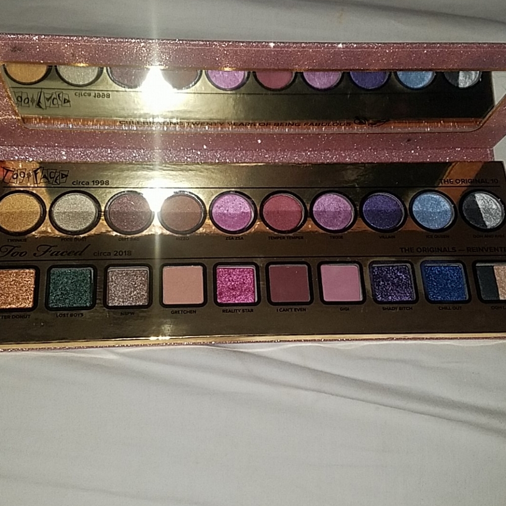 Too Faced then & now palette